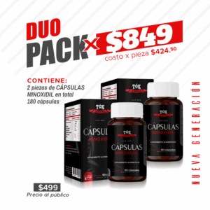 *DuoPack Cápsulas Minoxidil