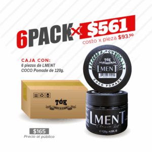 6Pack Lment Coco Pomade